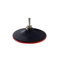 Тарелка опорная 3×125 мм для УШМ, с липучкой, цилиндрический хвостовик, "MAXIMUM" (Максимум)MX 46085