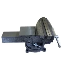 Поворотные слесарные тиски серые 200 мм, «Maximum» MX 12028