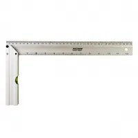 Угольник алюминиевый 350 мм с уровнем,"MAXIMUM" (2577)