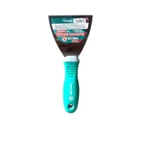 Шпатель малярный с резиновой рукояткой 100 мм, 4", 0.7 мм, "MAXIMUM" МХ 15753